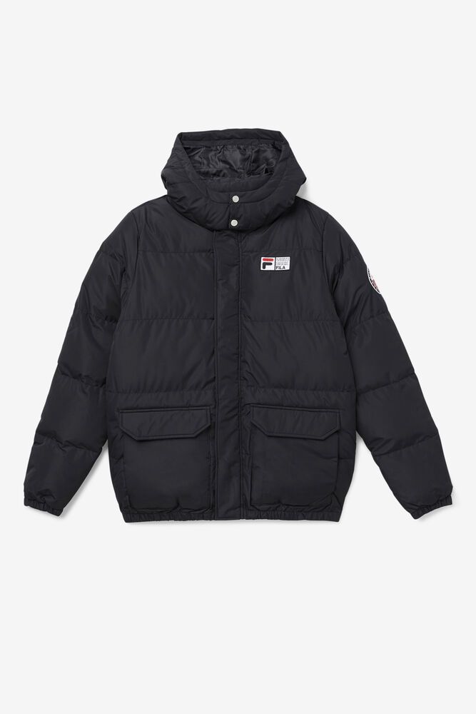 Fila Jakke Herre Svart Otler Puffer 340286-ELN